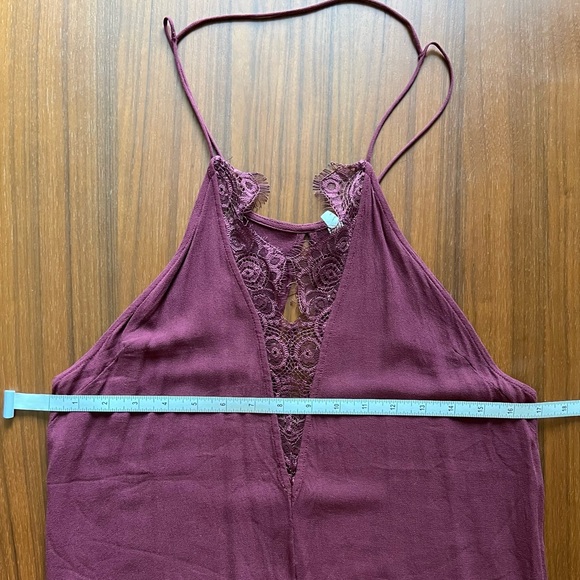 Free People Size Small Intimately maroon dress - Picture 10 of 10